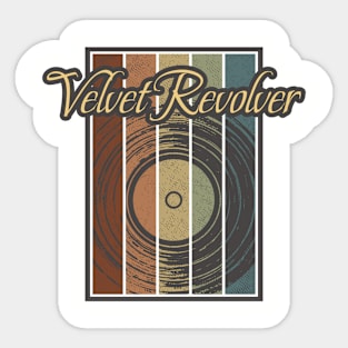 Velvet Revolver Vynil Silhouette Sticker